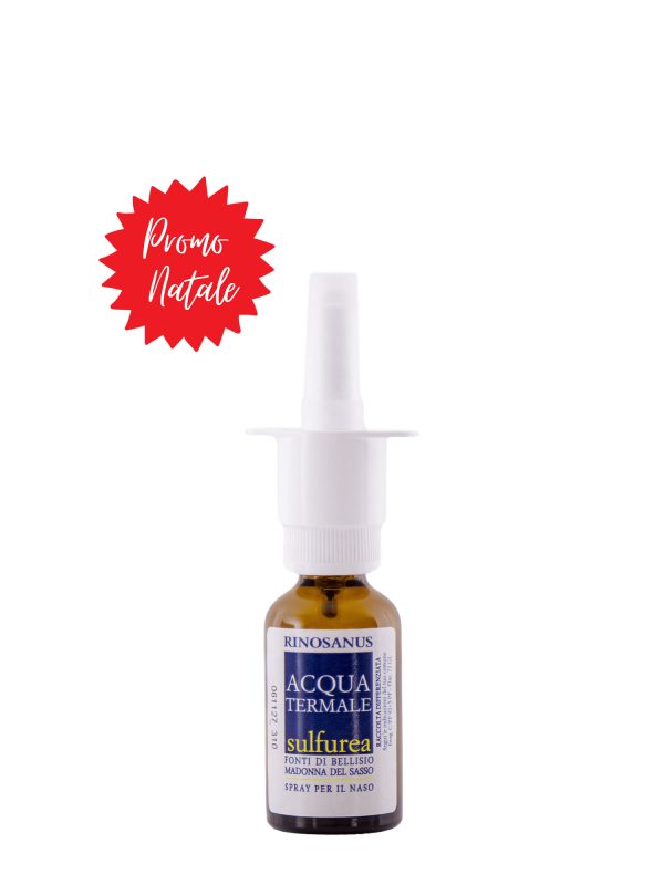 Acqua spray per il naso